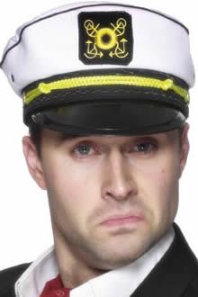 Sailor Fancy Dress Captain Hat